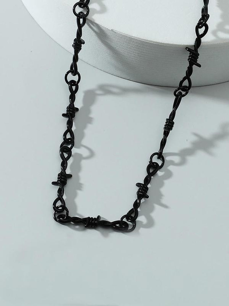 Vintage Street Style Chunky Chain Necklace
